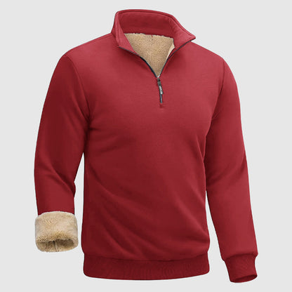 Winter Warm Sherpa Fleece Men’s Sweater