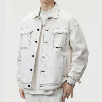 Lorenzo Vitali Retro Baggy Denim Jacket